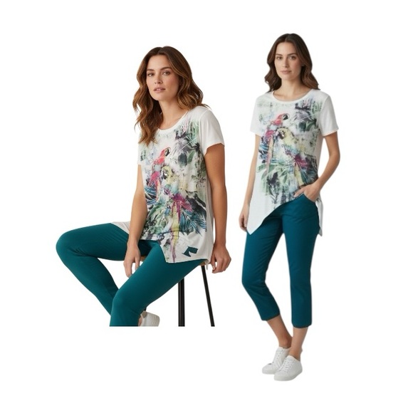 Bleu Legging & Top Outfit - Picture 15 of 15